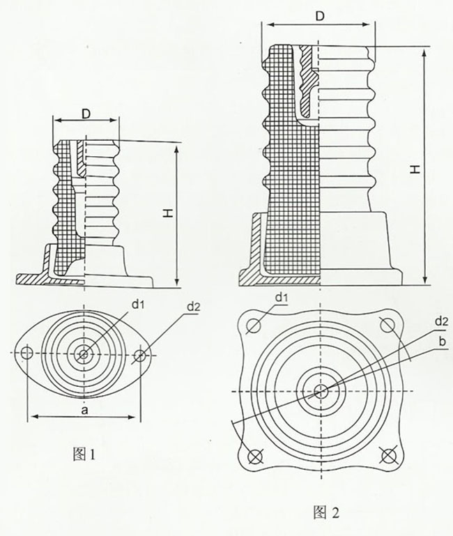 ZL-10/16户内联合胶装支柱绝缘子